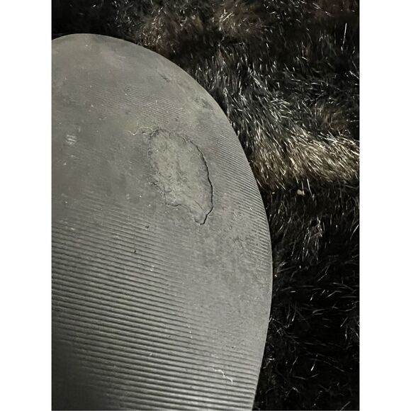 Burberry Brown Leather Canvas Nova Check Three Buckle Ballet Flats Shoes 9.5 - Picture 11 of 12